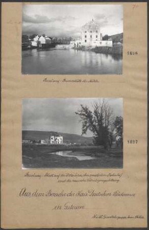 Brzezany: Brandstätte der Mühle