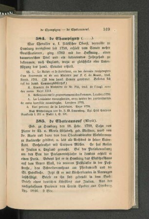 584. de Champigny (.....).