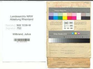 Entnazifizierung Julius Wilbrand , geb. 09.03.1903 (Abteilungsleiter)