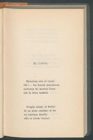 El canal
