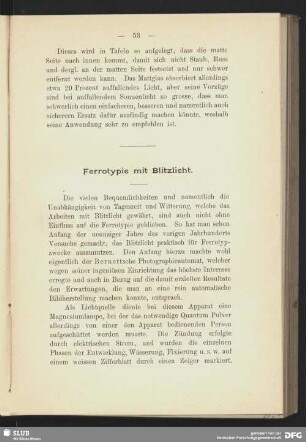 Ferrotypie mit Blitzlicht