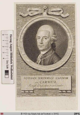 Bildnis Johann Heinrich Casimir Carmer (1788 von, 1791 Frhr., 1798 Graf von)