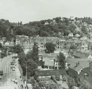 Blick nach Nordosten zum Körnerplatz