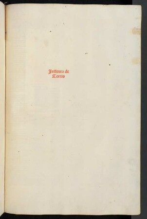 Corpus iuris civilis : Justiniani Insitutiones. Mit der Glossa ordinaria des Franciscus Accursius und den Summaria des Hieronymus Clarius
