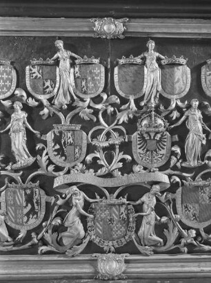 Grabmal Karls des Kühnen von Burgund (+ 1477) — Rechte Längsseite — Darstellungsdetail