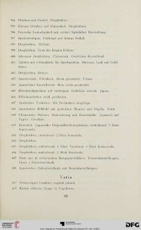 Varia (Nr.417-438)