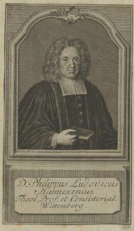 Bildnis des Philippus Ludovicus Hannekenius
