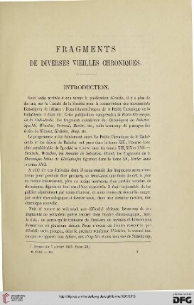 2.Ser. 18.1897: Fragments de diverses vieilles chroniques