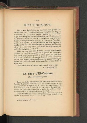 Rectification.