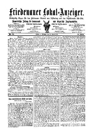 Nr. 85, 10.04.1905