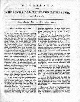 1801-11-14 : 17. Stück