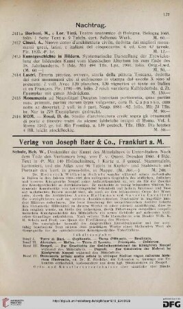 Nachtrag (Nr. 2411a-2416)
