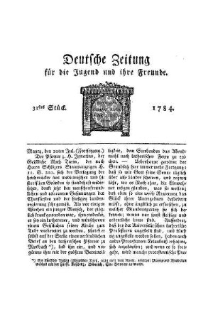 Maynz, den 20ten Jul. : (Fortsetzung)