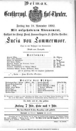 Lucia von Lammermoor