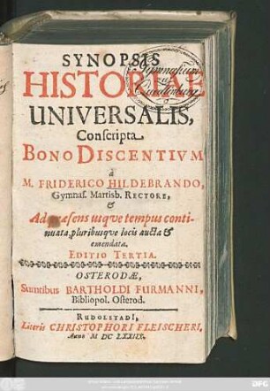Synopsis Historiae Universalis
