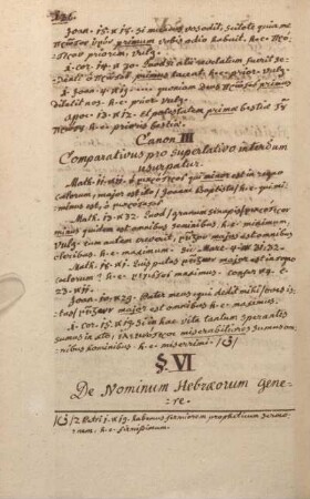 § VI. De Nominum Hebraeorum genere.