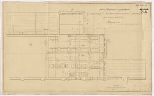 Schalthaus- und Transformatorenkammer-Erweiterung, Grundriss