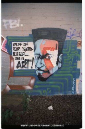 ENUFF OFF YOUR "GHETTO-BLA BLA.... THIS IS ART! | SAA GHS | FBI.