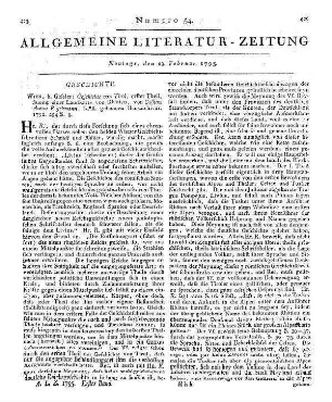 Roschmann, C. A. v.: Geschichte von Tirol. T. 1. Samt einer Landkarte von Rhätien. Wien: Gassler 1792