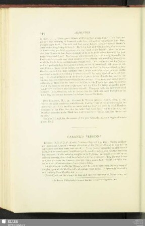 Garrick's Version