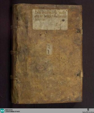 Bedae de tabernaculo et uasis eius ac uestibus sacerdotum libri tres - Cod. Aug. perg. 188