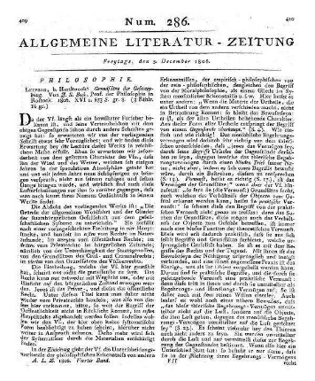 Beck, J. S.: Grundsätze der Gesetzgebung. Leipzig: Hartknoch 1806
