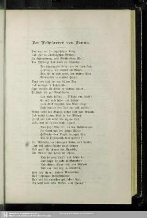 Der Pestpfarrer von Tonna