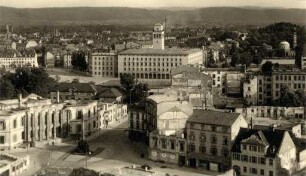 Zerstörungen Zweiter Weltkrieg. Rondellplatz
