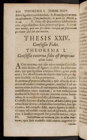 272-281, Thesis XXIV