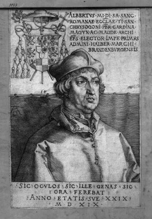 Kardinal Albrecht von Brandenburg