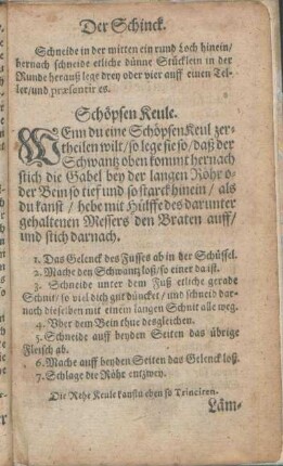 Der Schinck.