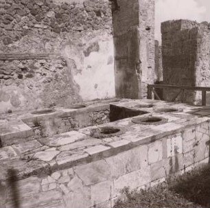 Italien, Pompeji, Garküche