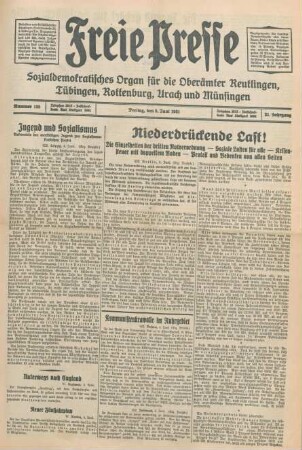 Freie Presse 1931 (Nr. 128)