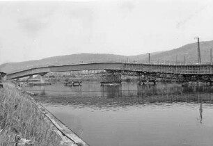 Bau des Hafens Plochingen/Neckar
