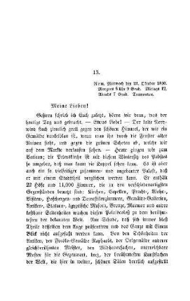 Rom, 21. Oktober 1840