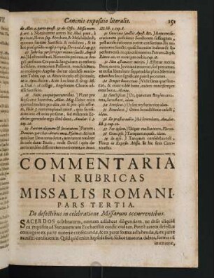 151-174, Pars Tertia