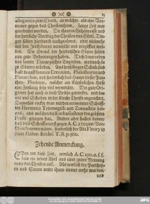 Zehende Anmerckung.