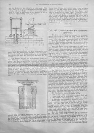 Heiz- und Ventilationsofen für Eisenbahn-Stationen.