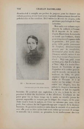 III. Baudelaire collégien