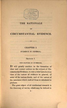 An essay on the rationale of circumstantial evidence illustrated by numerous cases