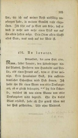 176. An Lavater.
