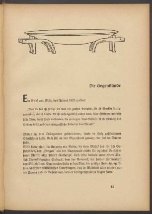 Die Gegenstände