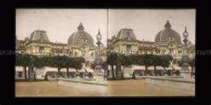 Geschäfte auf der Promenade vor dem Kurhaus, Genf