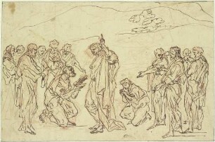 Christus übergibt dem Heiligen Petrus die Himmelsschlüssel