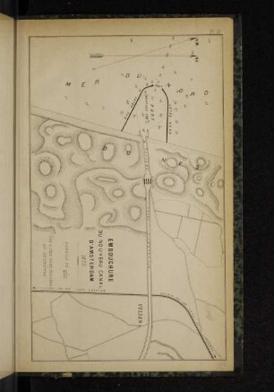 Pl. IX. - Embouchure du nouveau canal d´Amsterdam.