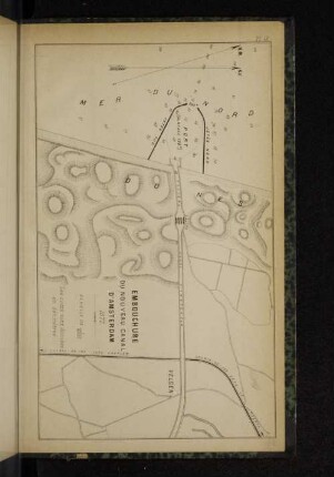 Pl. IX. - Embouchure du nouveau canal d´Amsterdam.
