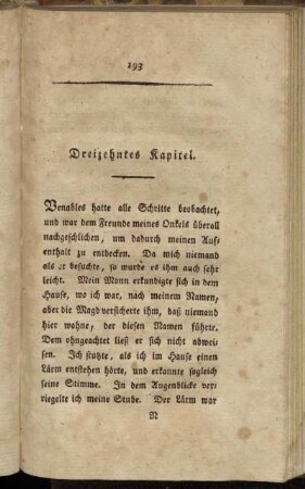 Dreizehntes Kapitel.