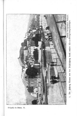 1. Die Festung Namur vor der Beschießung durch unsere 42=cm=Belagerungshaubitzen.