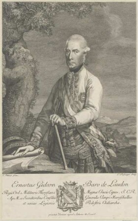Bildnis des Ernestus Gideon de Laudon