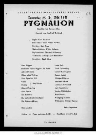Pygmalion